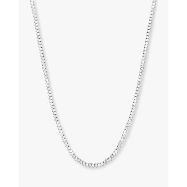 Melinda Maria 2mm Not Your Basic Tennis Necklace 18 inch Graham Jewelers Wayzata, MN