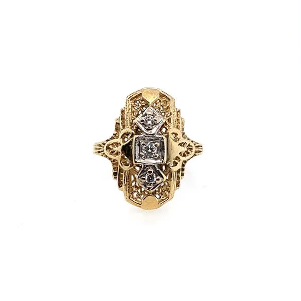 Filigree Diamond Ring Graham Jewelers Wayzata, MN