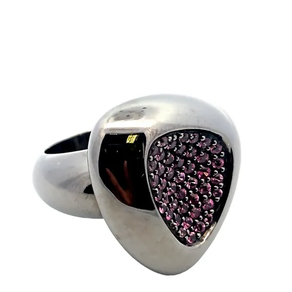 Roberto Coin Capri Plus Garnet ring Graham Jewelers Wayzata, MN
