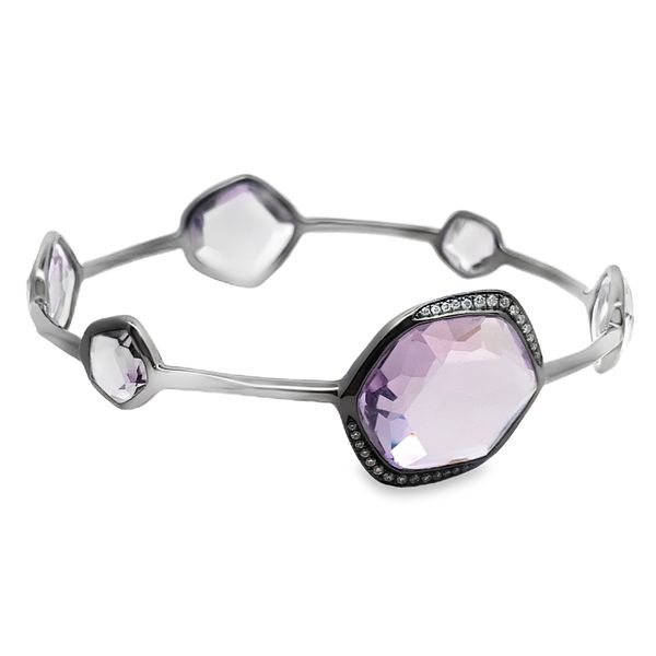 ESTATE IPPOLITA Amethyst Silver Rhodium  bracelet Graham Jewelers Wayzata, MN