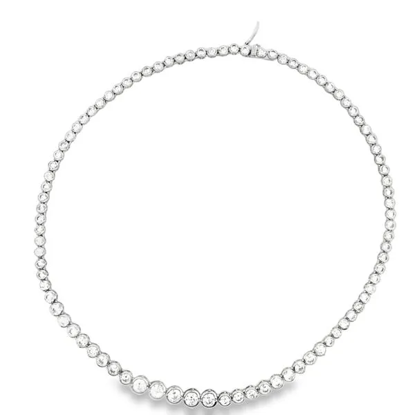 Cz's Silver necklace Graham Jewelers Wayzata, MN