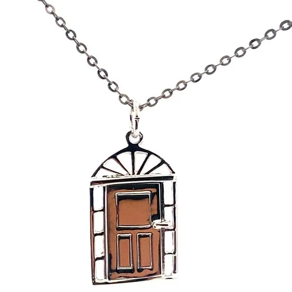 Sterling Silver Door Charm Necklace Graham Jewelers Wayzata, MN