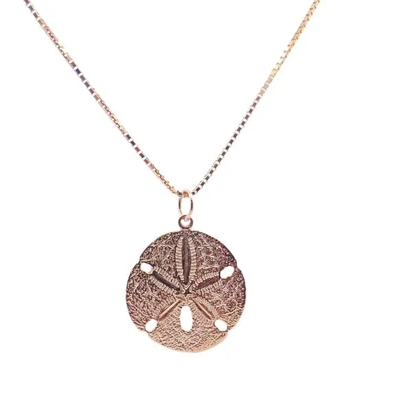 14ky Sand Dollar Charm Necklace Graham Jewelers Wayzata, MN
