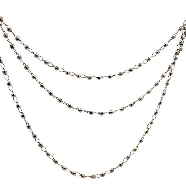 Layered Silver Chain Necklace Graham Jewelers Wayzata, MN