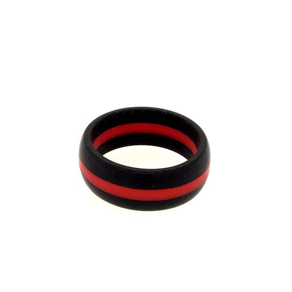 QALO  Thin Line Red Ring Graham Jewelers Wayzata, MN