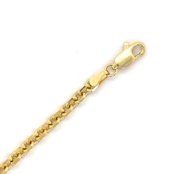 14K Yellow Gold Cable Chain Gray's Jewelers Bespoke Saint James, NY
