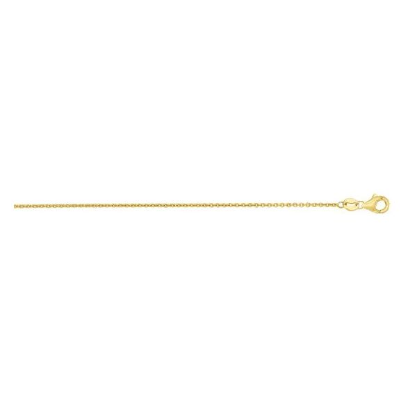 14K Yellow Gold Cable Chain Gray's Jewelers Bespoke Saint James, NY
