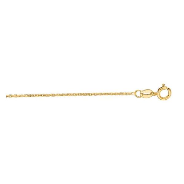 14K Yellow Gold Cable Chain Gray's Jewelers Bespoke Saint James, NY