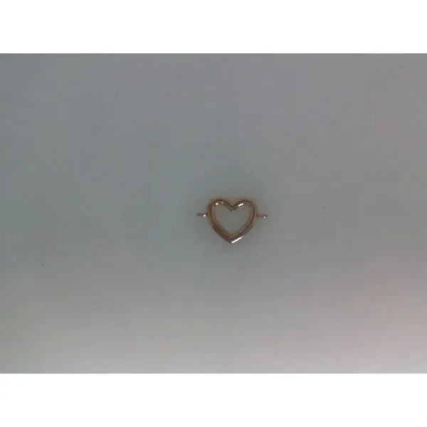 14K Rose Gold Charm with Double Link Gray's Jewelers Bespoke Saint James, NY