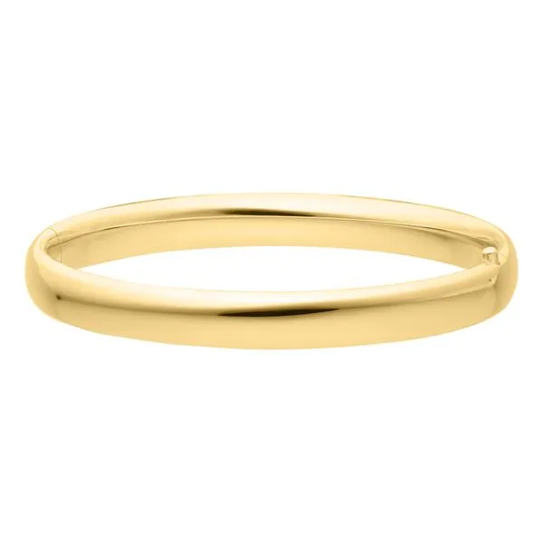 14K Yellow Gold Filled Bangle Bracelet Gray's Jewelers Bespoke Saint James, NY