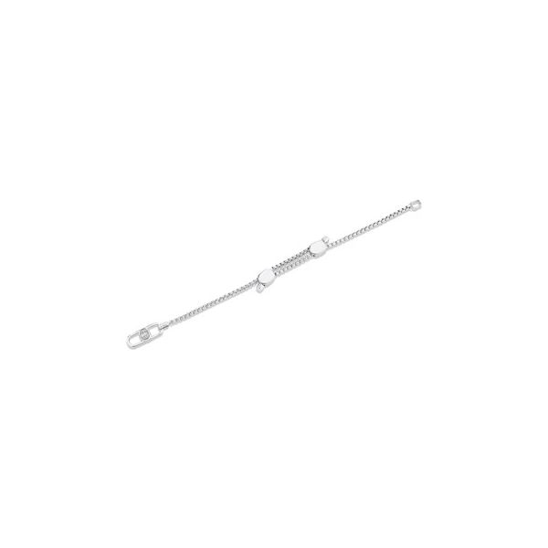 Odyx Bracelet 0.10Ct Diamond Men's Box Chain With Icon Lumeria Lock Image 2 Gray's Jewelers Bespoke Saint James, NY