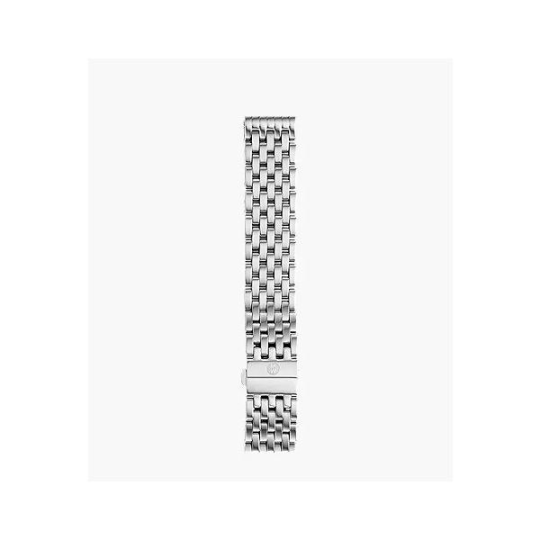 18mm Deco Seven-Link Stainless Steel Bracelet Gray's Jewelers Bespoke Saint James, NY