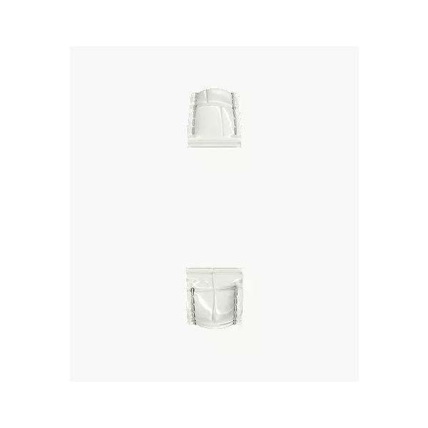 18mm White Croco-Calf Embossed Leather Strap Image 2 Gray's Jewelers Bespoke Saint James, NY