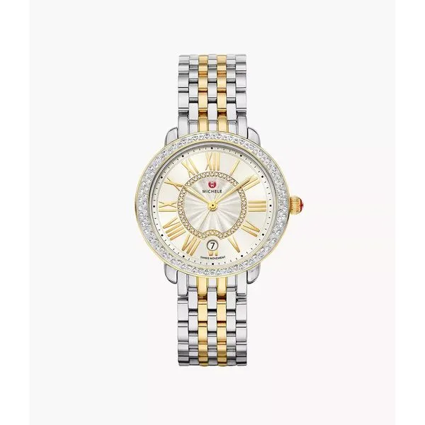 Serein Mid Two-Tone 18K Gold Diamond Watch Gray's Jewelers Bespoke Saint James, NY
