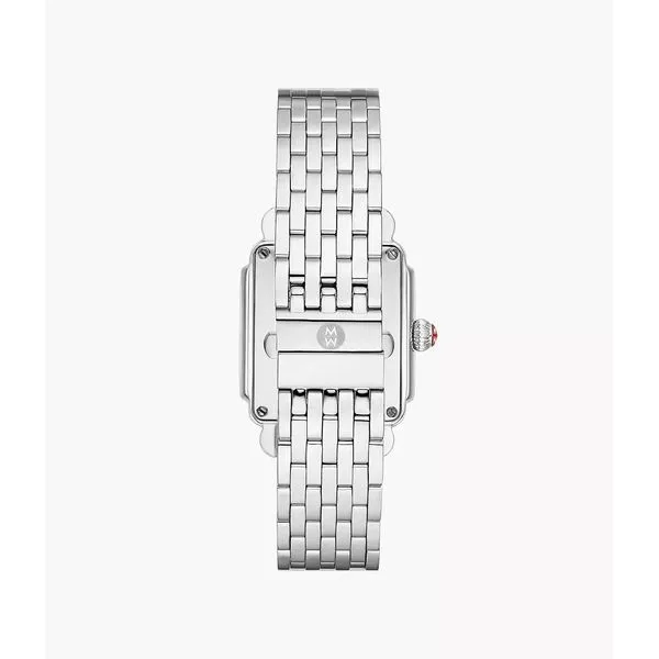 Deco Mid Stainless Diamond Dial Watch Image 2 Gray's Jewelers Bespoke Saint James, NY