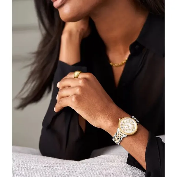 Serein Mid Two-Tone 18K Gold Diamond Dial Watch Image 2 Gray's Jewelers Bespoke Saint James, NY