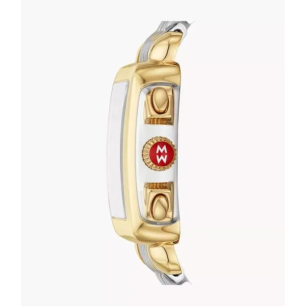 Deco Two-Tone 18K Gold Diamond Dial Watch Image 3 Gray's Jewelers Bespoke Saint James, NY
