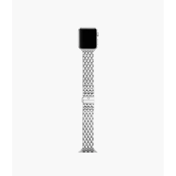 38/40/41mm and 42/44/45/49mm Stainless Bracelet Band for Apple Watch® Image 4 Gray's Jewelers Bespoke Saint James, NY