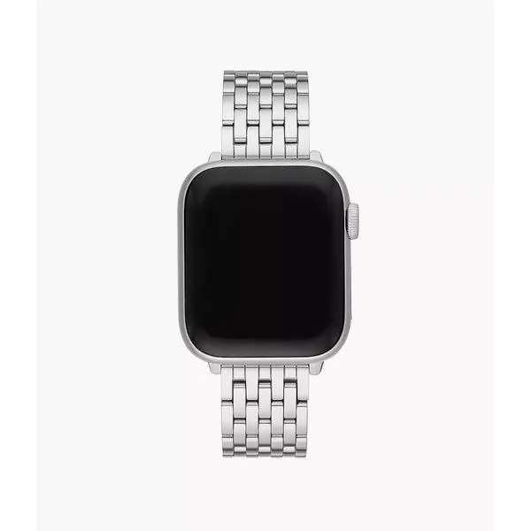 38/40/41mm and 42/44/45/49mm Stainless Bracelet Band for Apple Watch® Image 5 Gray's Jewelers Bespoke Saint James, NY