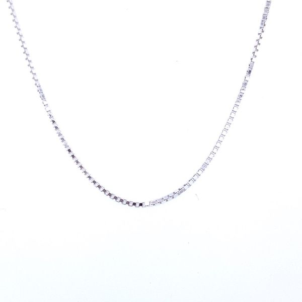 Sterling Silver .9mm Box Chain 24