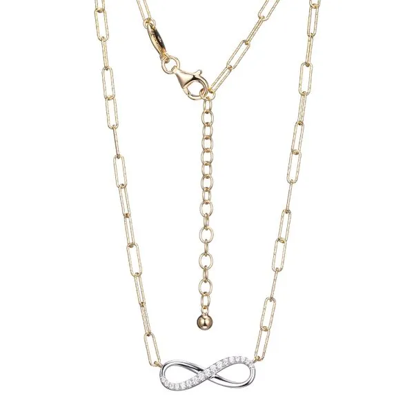 Sterling Silver Diamond Cut Paperclip Necklace Gray's Jewelers Bespoke Saint James, NY