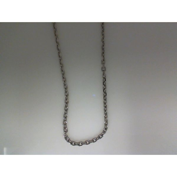 Sterling Silver 2.75mm Diamond Cut Cable Chain with Lobster Clasp Gray's Jewelers Bespoke Saint James, NY