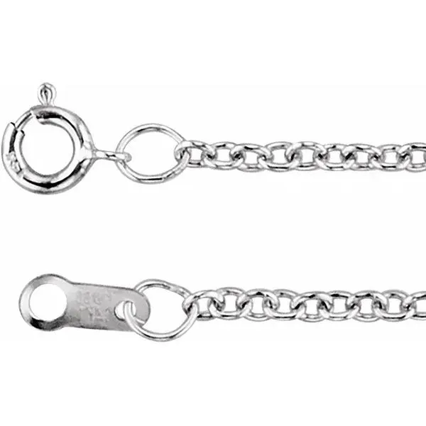 Sterling Silver Cable Chain 20