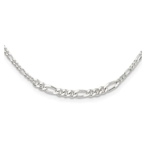 Sterling Silver Figaro Chain Gray's Jewelers Bespoke Saint James, NY