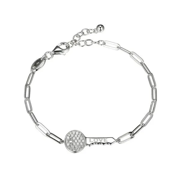 Love key bracelet top