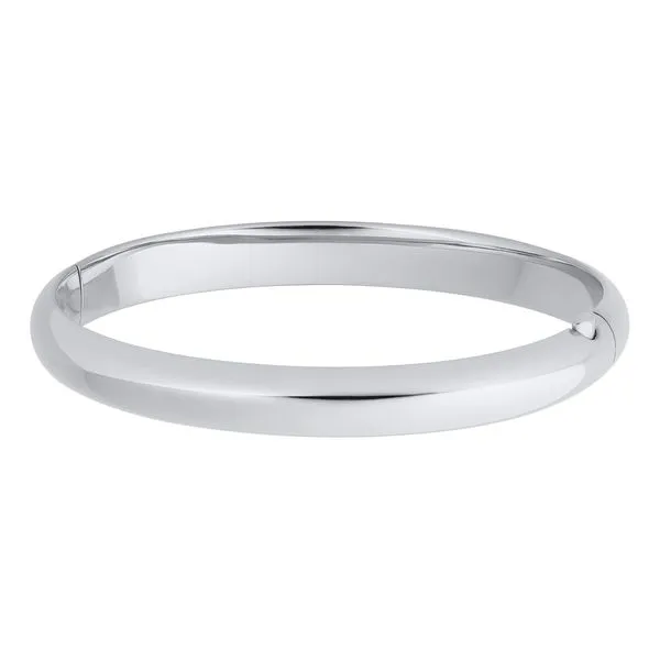 Sterling Silver Bangle Bracelet Gray's Jewelers Bespoke Saint James, NY