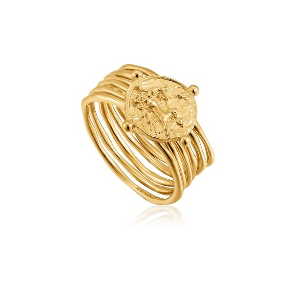 Gold Apollo Ring Gray's Jewelers Bespoke Saint James, NY