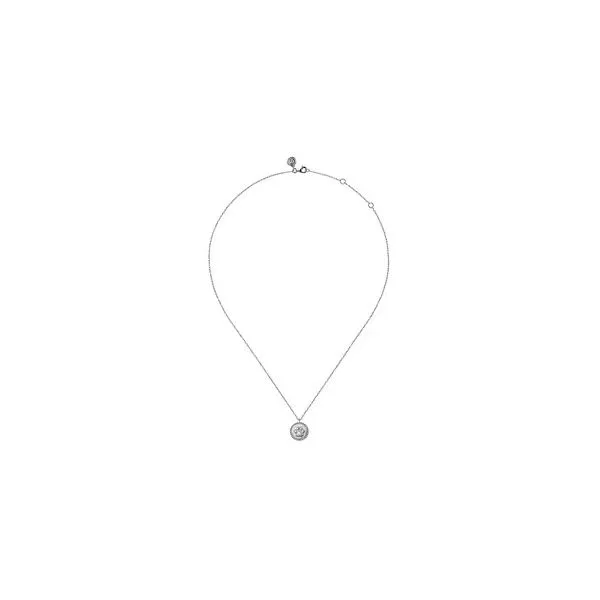 Sterling Silver Bujukan Paw Print Pendant Necklace Image 2 Gray's Jewelers Bespoke Saint James, NY