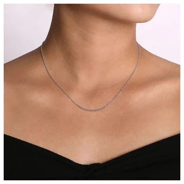 Sterling Silver Bujukan Bead Bar Necklace Image 3 Gray's Jewelers Bespoke Saint James, NY