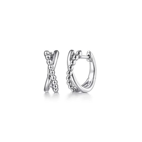 Sterling Silver Twisted Huggie Earrings-Bujukan Gray's Jewelers Bespoke Saint James, NY