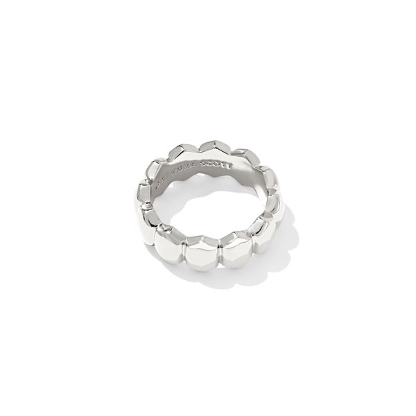 Kaitlin Band Ring Silver Gray's Jewelers Bespoke Saint James, NY