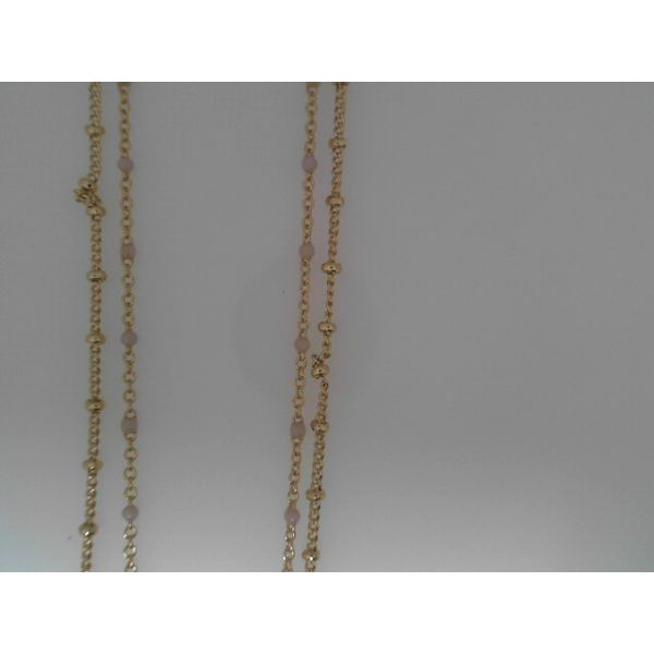 Capri Layer Necklace (White) Gray's Jewelers Bespoke Saint James, NY