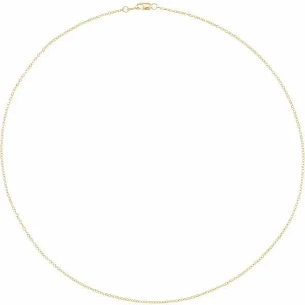 14K Yellow Gold-Filled 1.3 mm Adjustable Cable 20