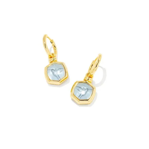 DAVIE INTAGLIO HUGGIE EARRINGS Gray's Jewelers Bespoke Saint James, NY
