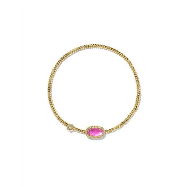 Grayson Stretch Bracelet Gold Azalea Illusion Gray's Jewelers Bespoke Saint James, NY