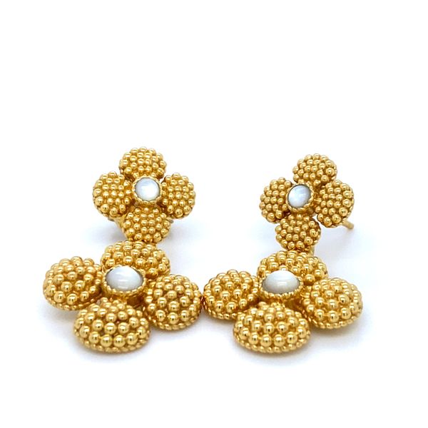 Berry Clover Convertible Duo Earrings - Mother of Pearl Gray's Jewelers Bespoke Saint James, NY