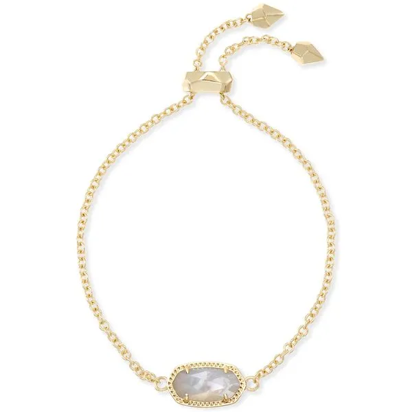 Elaina Bracelet Gold Ivory Mother of Pearl Gray's Jewelers Bespoke Saint James, NY