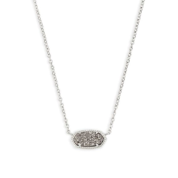 Elisa Pendant Necklace In Silver Gray's Jewelers Bespoke Saint James, NY