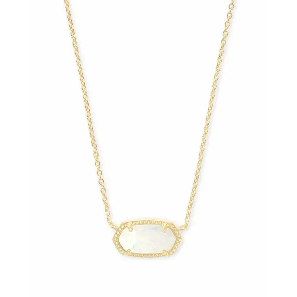 Elisa Pendant Necklace In Gold Gray's Jewelers Bespoke Saint James, NY