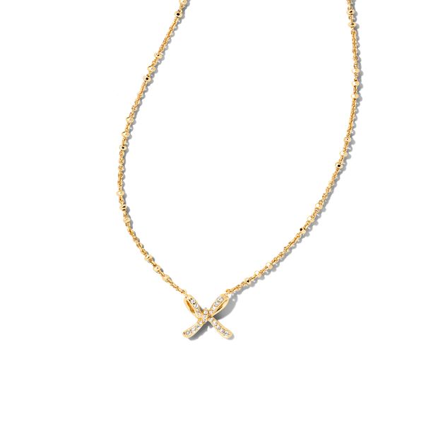 Sasha Pendant Necklace In Gold Gray's Jewelers Bespoke Saint James, NY