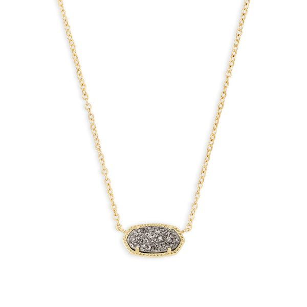 Elisa Pendant Necklace In Gold Gray's Jewelers Bespoke Saint James, NY