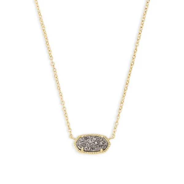 Elisa Pendant Necklace In Gold Gray's Jewelers Bespoke Saint James, NY