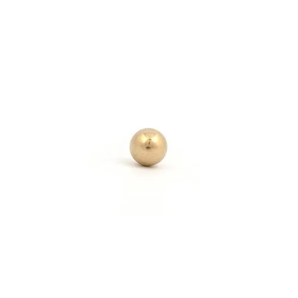 14K Yellow Gold 3mm Ball Stud Piercing Earring Gray's Jewelers Bespoke Saint James, NY