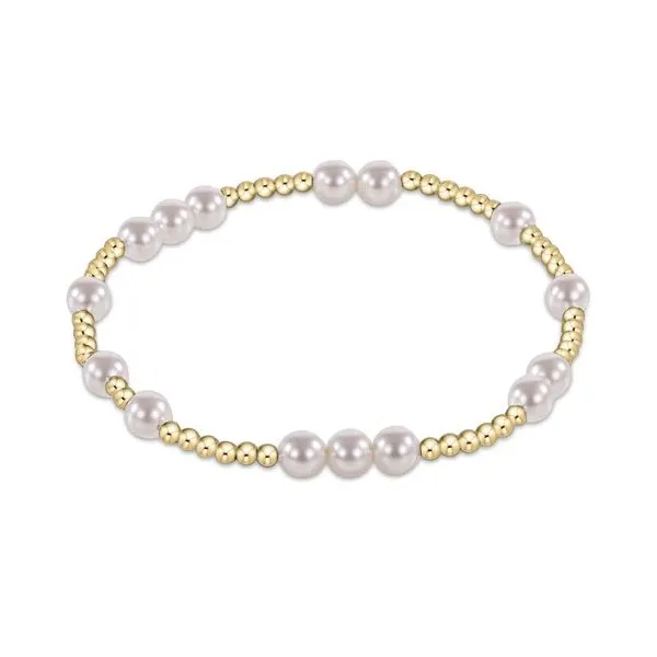 Hope Unwritten 5MM Bead Bracelet - Pearl Gray's Jewelers Bespoke Saint James, NY