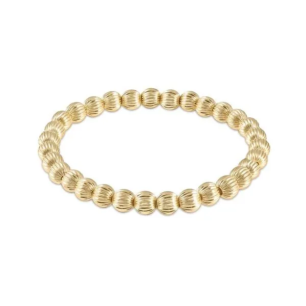 Dignity Gold 6Mm Bead Bracelet Gray's Jewelers Bespoke Saint James, NY