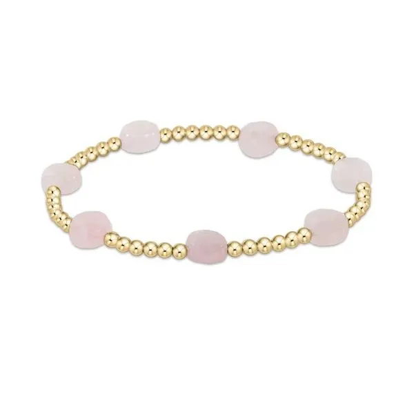 Admire 3MM Bead Bracelet Pink Opal Gray's Jewelers Bespoke Saint James, NY